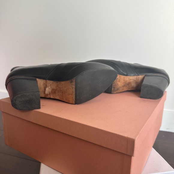 ACNE Studios Black heeled leather boot - Picture 6 of 7